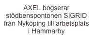 AXEL bogserar stödbenspontonen SIGRID från Nyköping till arbetsplats i Hammarby